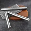 3 Sizes set 1 solid stainless steel French Rolling Pin Fondant Cookies Cake Pastry Tool Dough Roller 211008