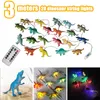 Strings Fairy Tale Children Gift Dinosaur 20 LED Decoration Hanging Light Happy Birthday Lantern String Holiday Party