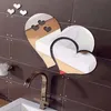 Stickers muraux LOVE 3D Miroir Autocollant Décor À La Maison Salon Chambre Art Décalque Acrylique Décoration Murale