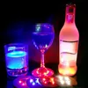 2021 LED garrafa adesivos coasters luz 4leds 3m adesivo piscando luzes LED para o feriado festa bar de casa uso livre DHL