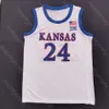 Maglie da basket 2022 Final Four 4 Maglia da basket Kansas Jayhawks NCAA College Ochai Agbaji Gradey Dick Jalen Wilson Pettiford Jr Harris McCullar Udeh