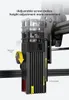 Yazıcılar 40W Lazer Gravür Makinesi Atomstack A5 M40 Gravor CNC Kesilmiş Ahşap Deri Metal Akrilik Yönlendirici Yazıcı Oyma Masaüstü Kesici Roge