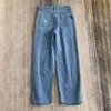 Haute Qualité Ader Error Jeans Hommes Femmes 11 Ripped Splash-ink Peint À La Main Adererror Denim Pantalon Cosmos Masque Pantalon Men's303t