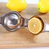 Roestvrij staal Handgeschakeld Sap Squeezer Fruit Gereedschap Mini Handdruk Oranje Juicer Granaatappel Lemon Squeezers Keukenaccessoires TH0079