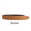 Designer Belts Reversible Buckle Belt for Man Woman Width 3 4cm 3 8cm Optional 5 Color Top Quality Cowhide 209z