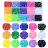 Nail Art Kits 1Box Multicolor 3mm AB Jelly Rhinestones Resin Flat Back Loose Strass Charms Accessories DIY 3D Decorations9269515