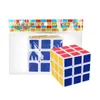 Cube Magique Professionnel Vitesse 3x3x3 Montessori Fidget Jouet Puzzle 5.7 CM Antistress Éducatif Cubo Magico Adulte Jeu Enfant Cadeau de Pâques pour Garçons Filles Enfants