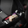 Caja organizadora de reposabrazos para coche, portavasos de almacenamiento, accesorios interiores para Smart Fortwo 453 Forfour, decoración de estilo de coche