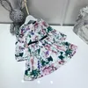 girls039s peincess katoenen jurken merk designer bloemenprint meisjesrok maat 1101602095180