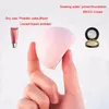 Cherry Peach Soft Gąbka Foundation Cosmetic Puff Mokry Suche Użycie Beauty Makeup Blender High Elastic Proszek Narzędzie J074