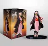 ANIME 16 cm Figura Kamado Tanjirou Nezuko Action Figures PVC Modello giocattoli Zenitsu Figurina Inosuke Kimetsu No Yaiba 934910379