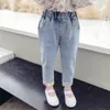 Baby Girl Jeans Floral Jeans For Girls Casual Style Jeans Infantil Spring Autumn Baby Girl Clothes 210412
