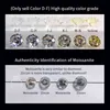 Subreli ColorVVS Pierścień dla kobiety Diamond Pierścienie Połączenie S925 Srebrny srebrny biżuteria Moissanite Stone Wholesale3639687