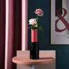 Vasi Creativo Vaso in ceramica Decorazione Rossetto Fiore Nordic Modern Home Ornaments R4423