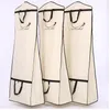 Opbergzakken Dikke niet-geweven materiaal Grote maat voor Trouwjurk Stofdeksel Protector Bag Stofdicht kan Custom Color Gedrukt MJ zijn