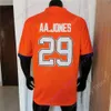 COE1 2021 NEW NCAA UTEP MINERS Football Jersey 29 AA. Aaron Jones College Jersey Orange Navy Size Youth Adult