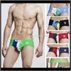 Badkläder Kläder Kläder Drop Leverans 2021 Partihandel - Högkvalitativ Nylon Badkläder Mens Låg Rise Swim Briefs Brand Seobean Swimming Shorts s