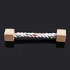 Other Bird Supplies Pet Wooden Stand High Quality Pole Parrot Portable Training Cotton Rope Standing Stick