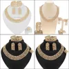 Bracelete, brincos colar conjuntos de jóias Marca Bracelete Brinco Moda Diamante Configuração Zircon Anel Gold-banhado por zinco entrega 2021 1Y