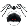 30 cm/50 cm/75 cm/90 cm/125 cm/150 cm/200 cm svart spindel Halloween dekoration Haunted House Prop inomhus utomhusgigantdekor
