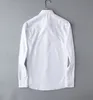 New spring t-shirt Polos commercial dress casual shirt easy to take care of shirtmen oversized long sleeves fashion dresshigh quality plus size M-XXXL