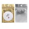 Duidelijke voorkant Resealable Plastic Opbergtas Retail Self Seal Poly Pouch met Hang Gat Mylar Folie Sieraden Pakketten