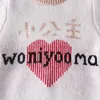 Baby Girls Rompers Clothes Bodysuit Long Sleeve Little Princess Printing Knit Autumn Winter Infant 210429