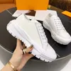 Top Quality Femmes Designer Chaussures Sneakers En Cuir Baskets Backers Baskets Classiques Entraîneur de l'amant avec Box Home011 030