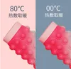 Decompression Toys New Cute Silicone Hand Warmer Fidget Toy Hot Water Bottle Dimple Cup Push Bubble Anti-stress Hand Warmer Toy