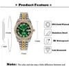 Hip Hop AAA Diamond Watch Uomo Luxury Brand s Oro analogico al quarzo Movt Unico Iced Out Uomo Relogio Masculino 210728