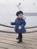 HIVER HIVER ENFANTS Échauffer Manteau avec collier de fourrure Veste Veste Parka pour filles Épaissir Vêtements rembourrés Vêtements pour enfants Neige Wear Petite fille Vêtements d'extérieur