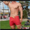 Mens kläder kläder dropp leverans män fitness bodybuilding snabba torra shorts 2021 man gym träning kort byxor manlig sommar cool avslappnad strand