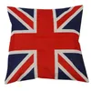 Pillow Case British Vintage Style Union Jack Flag Flag Flag Flagle Pillowcase Promocja 4693102