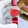 33mm 36mm Classic Brand Automatic Mechanical watches Women Red Leather sapphire Wristwatch Casual Rome Number clock waterproof