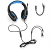 Fones de ouvido de PC de fone de ouvido de jogos USB 3.5mm fone de ouvido fone de ouvido fone de ouvido fone de ouvido Sonround e HD microfone para PS4 / PS5 / Xbox / Laptop J10