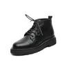 Fashion Men Boots Luxury Leather Martin Ankle Boot High Top bottom Height Increase Chesil Shoe For Man