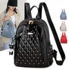 Mochila Vintage para mujer, mochila de cuero de alta calidad, mochila de viaje para mujer, bolsos de hombro, mochilas escolares, mochila femenina Y0804