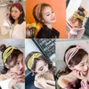 Korea Knot Pearl Opaska na głowę dla kobiet Dziewczyny Hairband Fashion Nowe akcesoria do włosów Perła Tiara Pętla Pętla Panie Pałacki Y220301