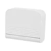 creative wall mounted drip soap box hole free dust-proof flip over bathroom soap rack cotton swab storage and finishing box