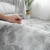 Mattor insilient tie-dye matta plysch vardagsrum soffbord sovrum soffa silke långt hår säng filt filt