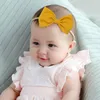 Accesorios para el cabello Niña Bebé Paño Suave Diadema Lazo Nudo Niños pequeños Elástico Ropa para la cabeza Diadema infantil