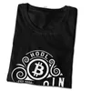 メンズTシャツヴィンテージIn Crypto We Trust Tshirt Men Streetwear TシャツトップコットンTシャツ半袖ブロックチェーンBTC Tシャツ229G