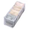 Drawer Storage Box Bra Closet Organizer Underpants Socks Finishing Boxs Foldable 24 Grid Divider Bras Sock Supplies ZWL464