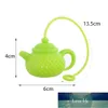 Creatieve theepot-vorm thee infuser zeef siliconen theezakje blad filter diffuser teeen theepot accessoire keuken gadget fabriek prijs expert ontwerpkwaliteit