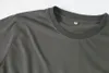 Solid Curved Hem T-shirts Män Longline Extended Tee Camouflage Hip Hop Tshirts Urban KPOP Tee Shirts Man Kläder