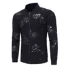 Floral Bronzing Tryckt Mens Baseball Jacka Casual Spring Höst Män Bomber Jacka Streetwear Jacket Mens Jackor och Coats XL 210524