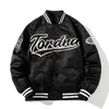 Men's Jackets Unisex Fashion Hip Hop Varsity Baseball Jacket With Embroidery Spring Autumn Streetwear Letterman Coat Outerwear Tops S-XXL