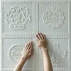 壁紙1ピースのアコースティックの泡水の防水防水3D寝具のリビングルームの装飾Pochildren's