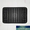 Tappetini da bagno football field football bathroom door coperta romanzo assorbente antiscivolo zerbino peloso tappeto di alta qualità 3D prinato prezzo prezzo di fabbrica esperto di design qualità ultima qualità