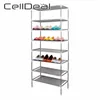 CellDeal Multi Layers Tiers Simple Non-Woven Fabric Shoe Rack Storage Organizer Cover Cabinet Shelf Shoes Rack Shoe Storage 210609